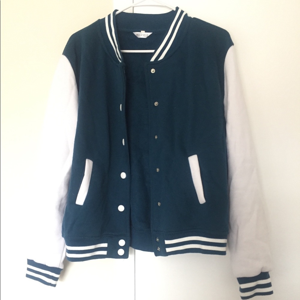 Letterman bomber jacket